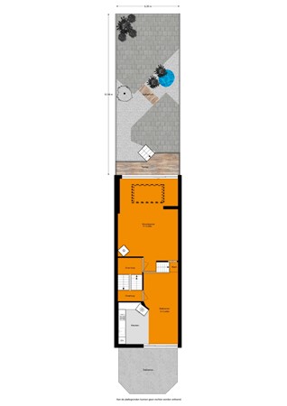 Floorplan - Graaf Willem II Laan 35, 2355 BG Hoogmade